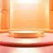 Premium Photo | Futuristic and clean stage blank center background