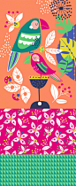 wendy kendall designs – freelance surface pattern designer » pretty parrots