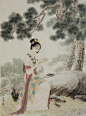 古典仕女图<a class="text-meta meta-tag" href="/search/?q=微信公众號   致中文化">#微信公众號   致中文化#</a>关注公众号，回复中医、国学即可获取中医国学书籍各一套。