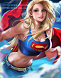 Super Girl Casual by sakimichan on DeviantArt