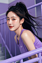 酷感发女孩人像 (5)