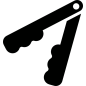 倾斜的胡桃夹子图标
