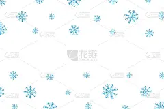 圣诞图案与雪花
