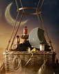 Photo by Penhaligon's on April 21, 2023. May be an image of basket, bottle and text that says 'PENI'.