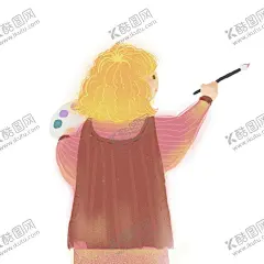 彩绘人物背影 【酷图网】彩绘人物背影,手绘女孩,女孩,粉彩,淡彩,女孩元素,水彩手绘女孩,插画女孩,手绘人物,美女,女生,漫画,可爱女孩,儿童素材,卡通,唯美手绘,女孩背影,文艺海报,PNG免扣素材