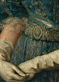 María Cristina de Borbón, reina de España (detail), Vicente López Portaña, 1830