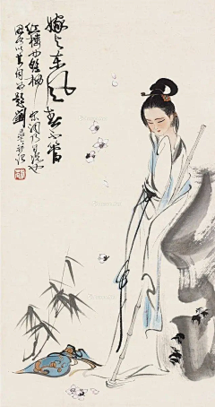 不与花猫同梦采集到水墨画