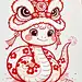 卡通蛇宝｜蛇年新春可爱ip插画 - 小红书