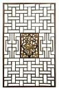 Architectural Ceiling Screen Chinese 19th Century: 