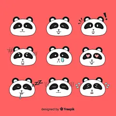 可爱的熊猫表情包集合