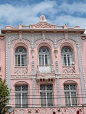 pretty pink house