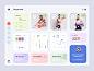 Fitness Tracking Dashboard by Yev Ledenov for Ledo on Dribbble