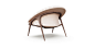 PHU CAU ARMCHAIR - Back Side View - ALMA DE LUCE