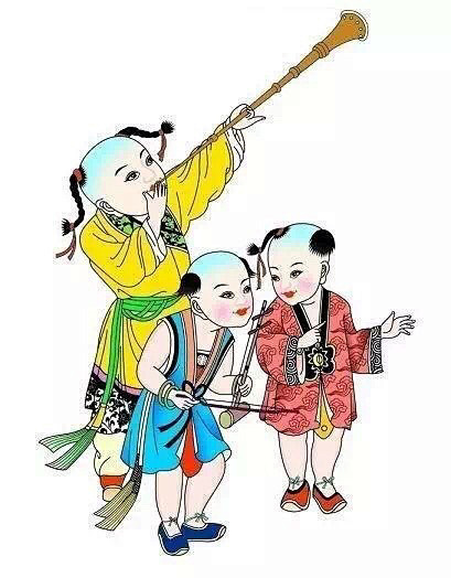 百子千孙图真是太罕见