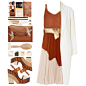 A fashion look from February 2017 featuring mid calf dresses, white shawl and tan wedge sandals. Browse and shop related looks.