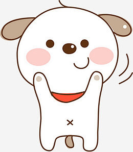 卡通小狗