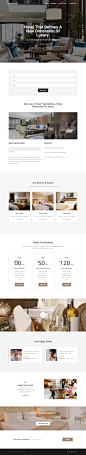 酒店网页设计素材 高端网站设计 旅游网站设计 themeforest 设计网站 网页 平面设计网站 h5网页 服装设计网站 网页模板  国外网站页面设计 网页设计欣赏 网站设计理念 Hotel-Multipurpose Landing Page-UiSumo