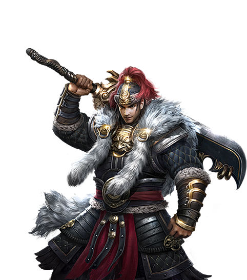 15:31:17武将-华雄中国风角色设计--战士类老农民白格同采自slg