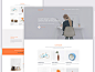 Minimal Agency Landing Page