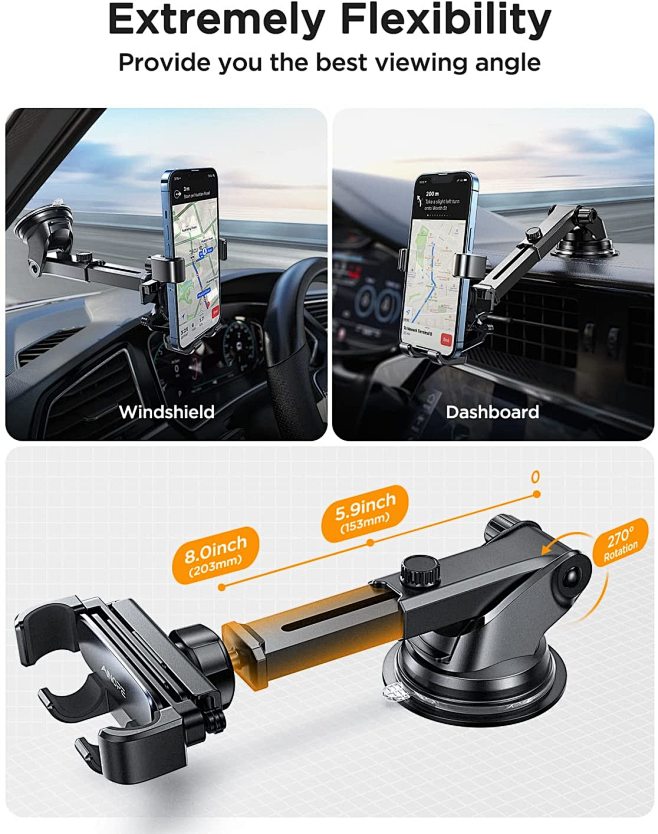 Amazon AINOPE Phone Mount For Car 2022 Upgrade 3 1 Gravity Car