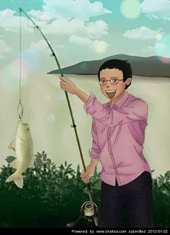 皮皮猪的漫画的插画画廊展厅
