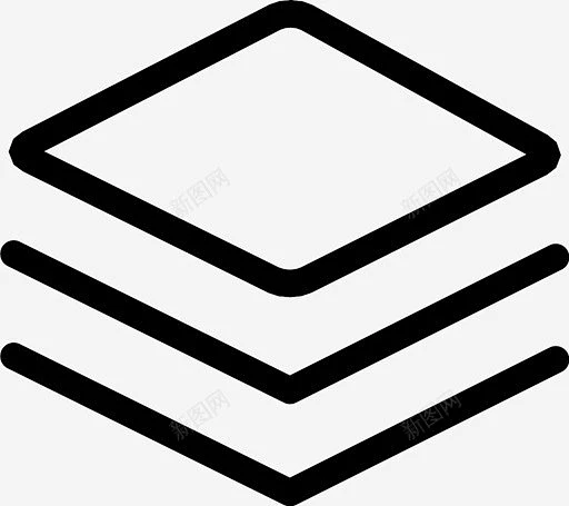 层堆叠平行图标 UI图标 设计图片 免费下载 页面网页 平面电商 创意素材-花瓣网