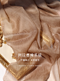 AIu春夏戒指绒轻薄 高性价比围巾纯羊绒外搭空调披肩巾女防晒丝巾-淘宝网