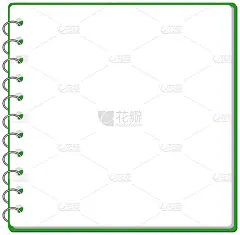素描簿环注框架插图矢量