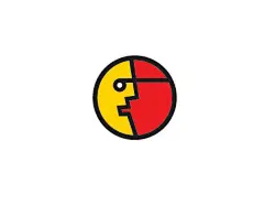 机器人侧脸做的LOGO设计