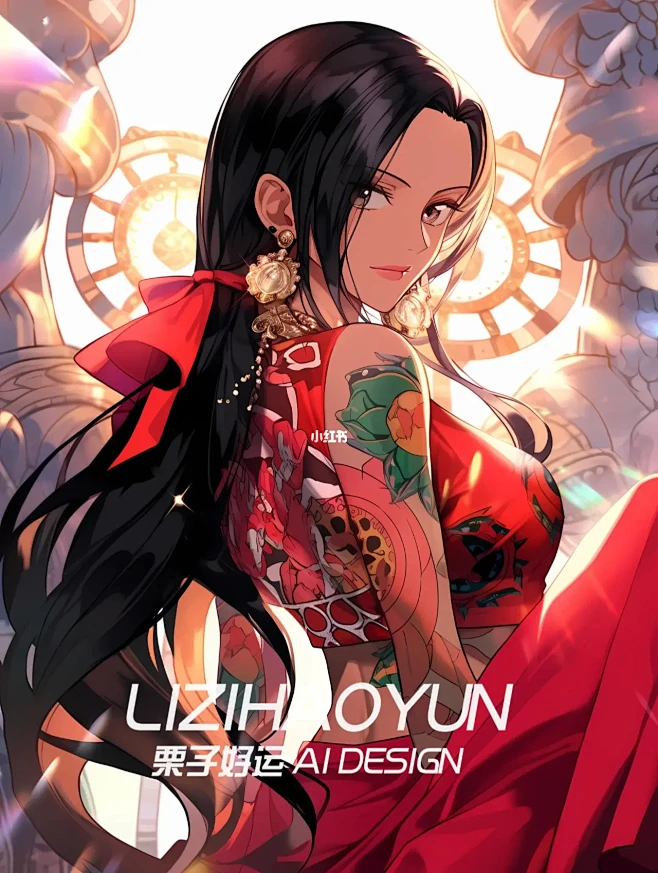 波雅·汉库克 女帝 【海贼王】-花瓣网