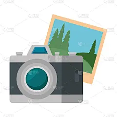 带图片的相机摄影