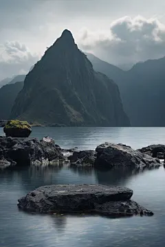 暗色石头背景 (5)