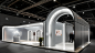 AI展台 金属质感 展台 活动 创意 Exhibition  Stand Exhibition Design  3D 3ds max 展台设计，展厅设计，3d效果图， 活动设计，展览设计