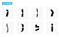 【logoyu】LOGO字体设计偏旁部首变形参考