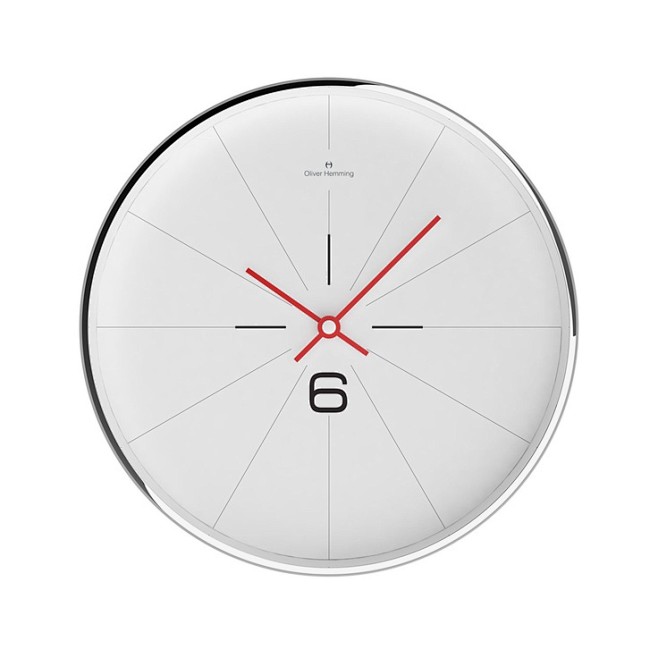 Chrome Wall Clock