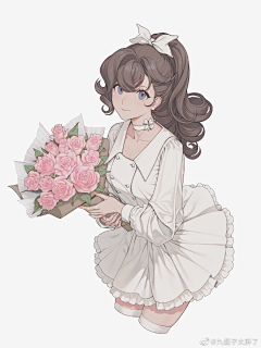 糯米团儿QAQ采集到二次元美少女