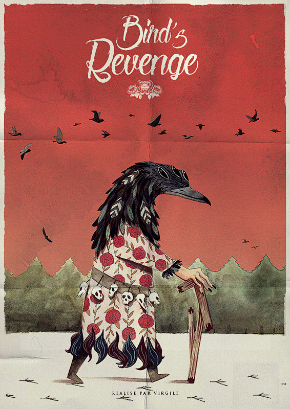 法国插画师 Claire Bédué 作...