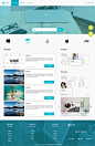 用Google Material Design设计的网站