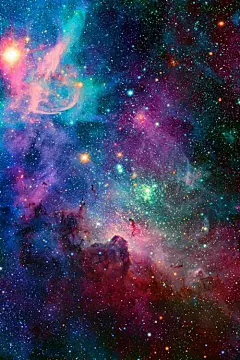 梦幻星空主题的手机壁纸
