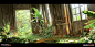 Baldridge's Interior, John Sweeney : Early exploration for the use of red lichen in the New Devon level.