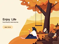 Web 网页 插画 设计