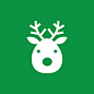 圣诞节驯鹿图标 iconpng.com #Web# #UI# #素材#