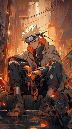 火影忍者丨漩涡鸣人丨灯光璀璨人生