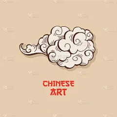 风,云,分离着色,黄金,卷着的,华贵,直的,吹