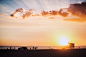 Free stock photo of sky, sunset, beach, people