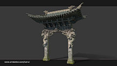 迈克儿老狼采集到场景zbrush