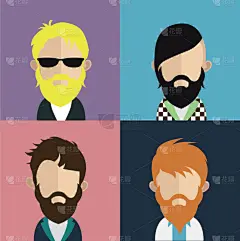 人,背景,男孩,男人,摆拍,多样,肖像,布置,收集,设计
