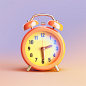 meirenshiyong_a_clock_cute_game_icon_3D_render_solid_color_back_e0638973-d040-423b-beec-c117bb70d5a4