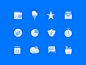 Blue Icons图标设计ui