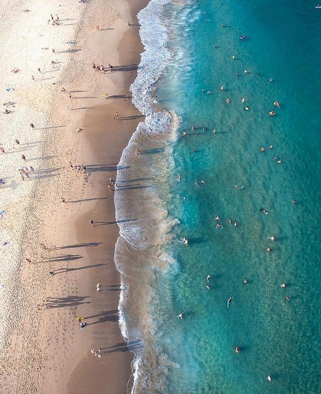 澳摄影师用无人机航拍绝美海岸风景